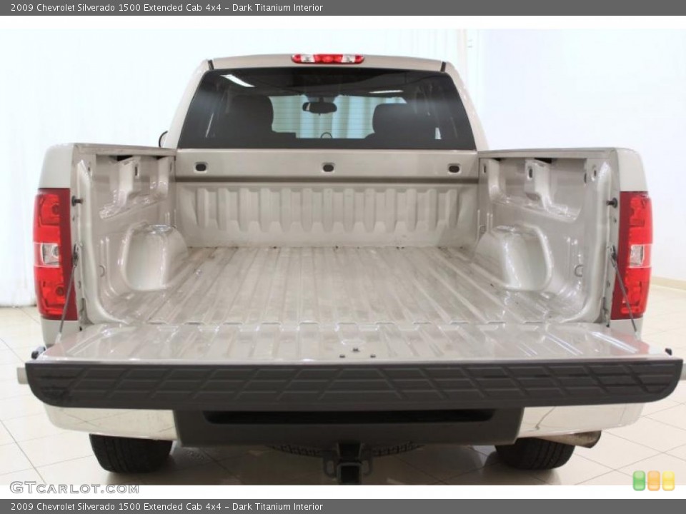 Dark Titanium Interior Trunk for the 2009 Chevrolet Silverado 1500 Extended Cab 4x4 #48654877