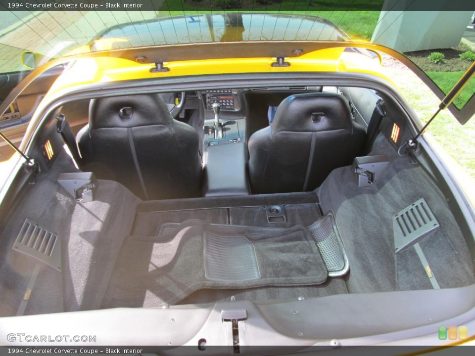 Black Interior Trunk for the 1994 Chevrolet Corvette Coupe #48654934