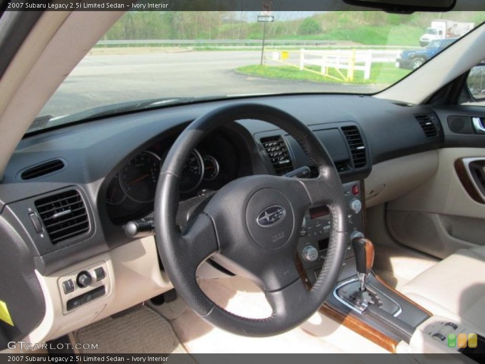 Ivory Interior Photo for the 2007 Subaru Legacy 2.5i Limited Sedan #48657304
