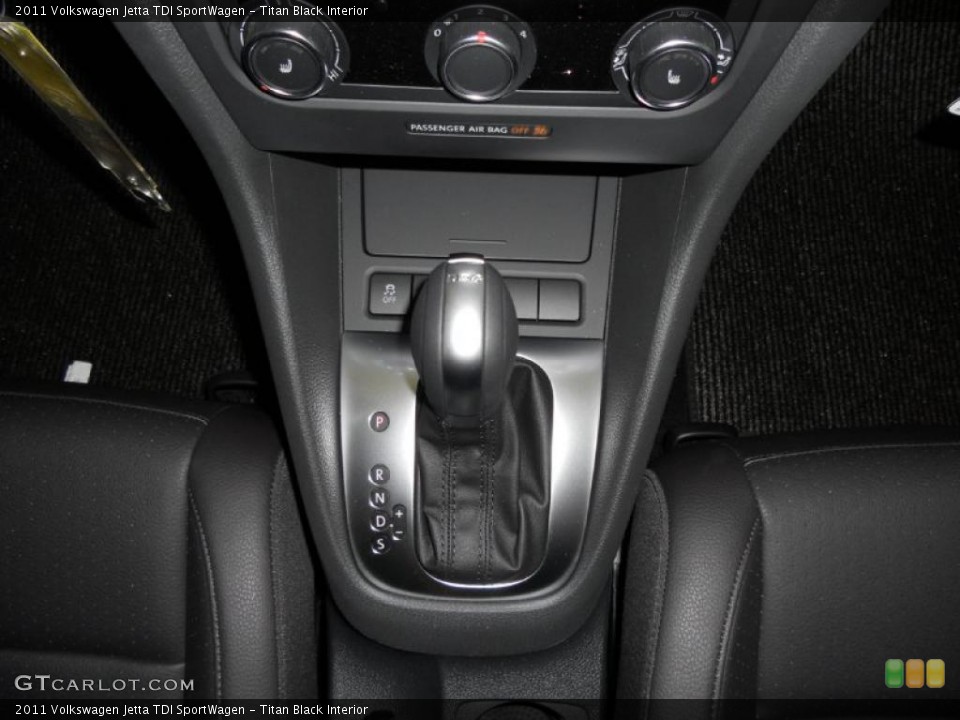 Titan Black Interior Transmission for the 2011 Volkswagen Jetta TDI SportWagen #48661192