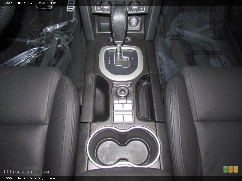 Onyx Interior Transmission for the 2009 Pontiac G8 GT #48661249