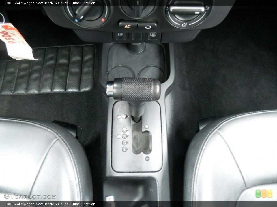 Black Interior Transmission for the 2008 Volkswagen New Beetle S Coupe #48662167