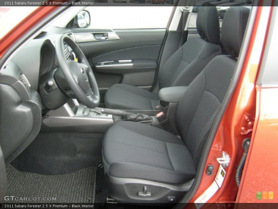 Black Interior Photo for the 2011 Subaru Forester 2.5 X Premium #48664719