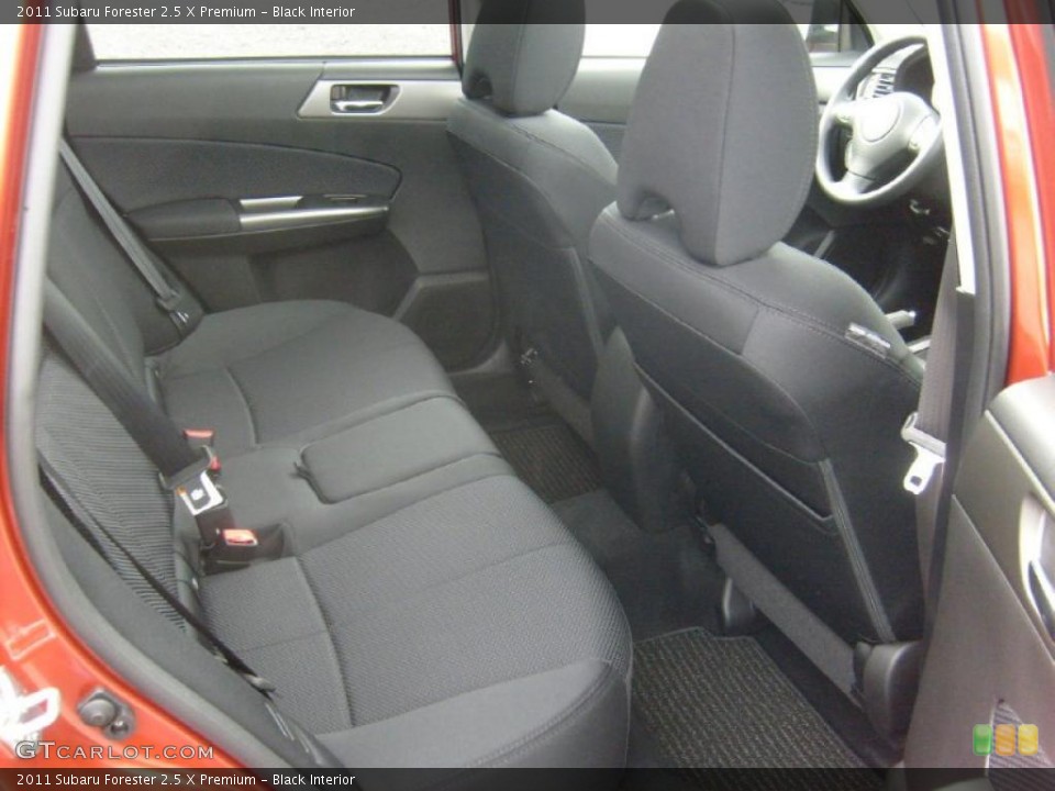Black Interior Photo for the 2011 Subaru Forester 2.5 X Premium #48664746