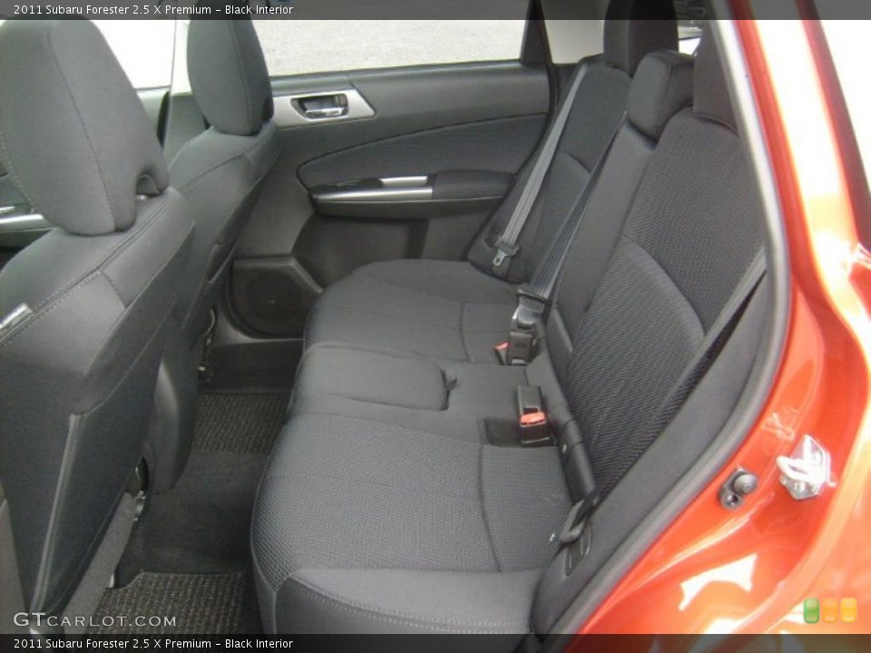 Black Interior Photo for the 2011 Subaru Forester 2.5 X Premium #48664893
