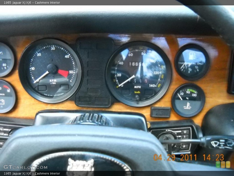 Cashmere Interior Gauges for the 1985 Jaguar XJ XJ6 #48665460
