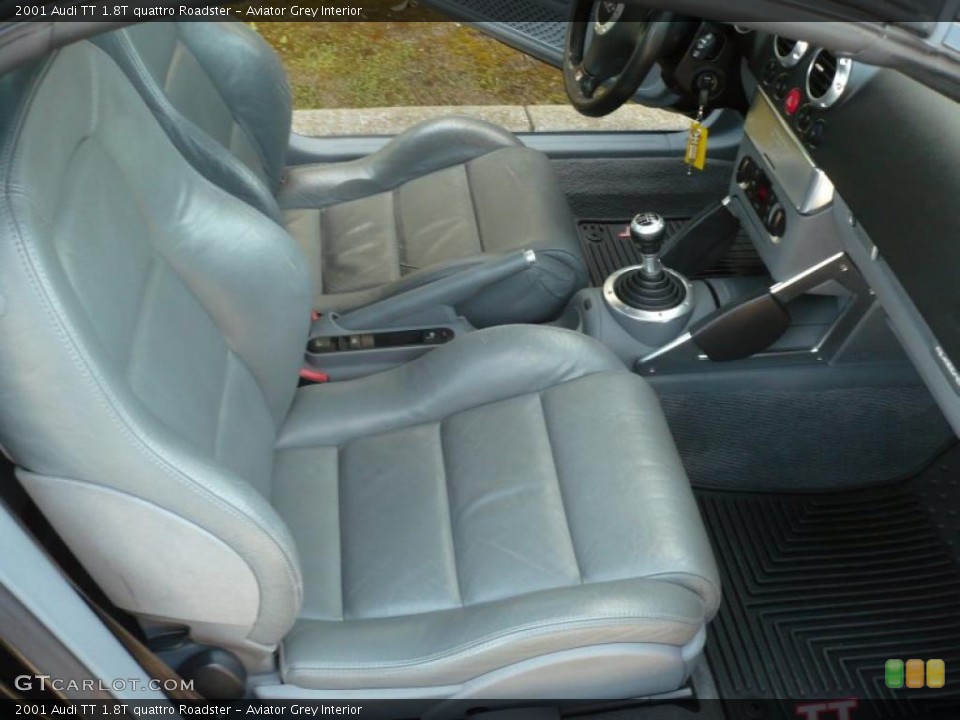 Aviator Grey Interior Photo for the 2001 Audi TT 1.8T quattro Roadster #48665850
