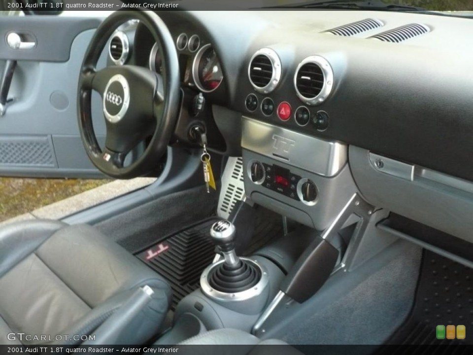 Aviator Grey Interior Dashboard for the 2001 Audi TT 1.8T quattro Roadster #48665865