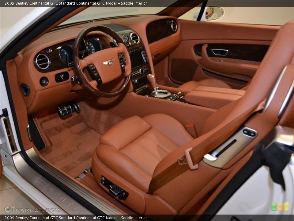 Saddle 2009 Bentley Continental GTC Interiors