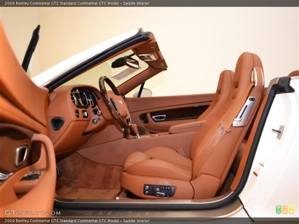 Saddle Interior Photo for the 2009 Bentley Continental GTC  #48666027