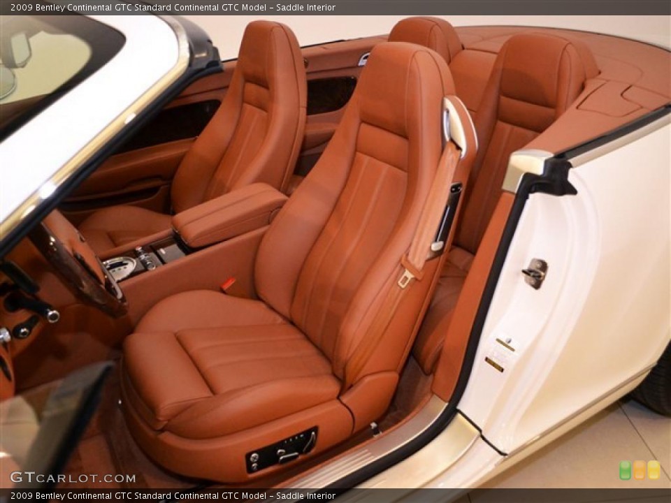 Saddle Interior Photo for the 2009 Bentley Continental GTC  #48666049