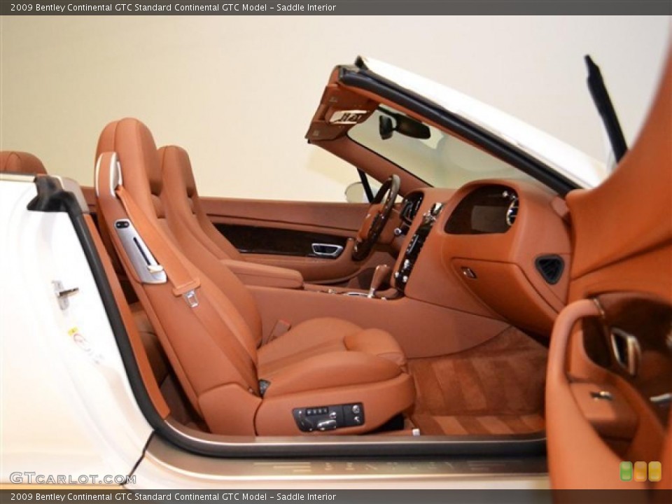Saddle Interior Photo for the 2009 Bentley Continental GTC  #48666096