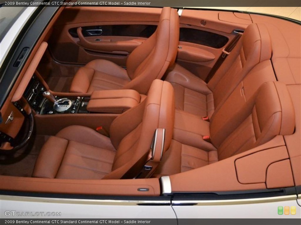 Saddle Interior Photo for the 2009 Bentley Continental GTC  #48666117