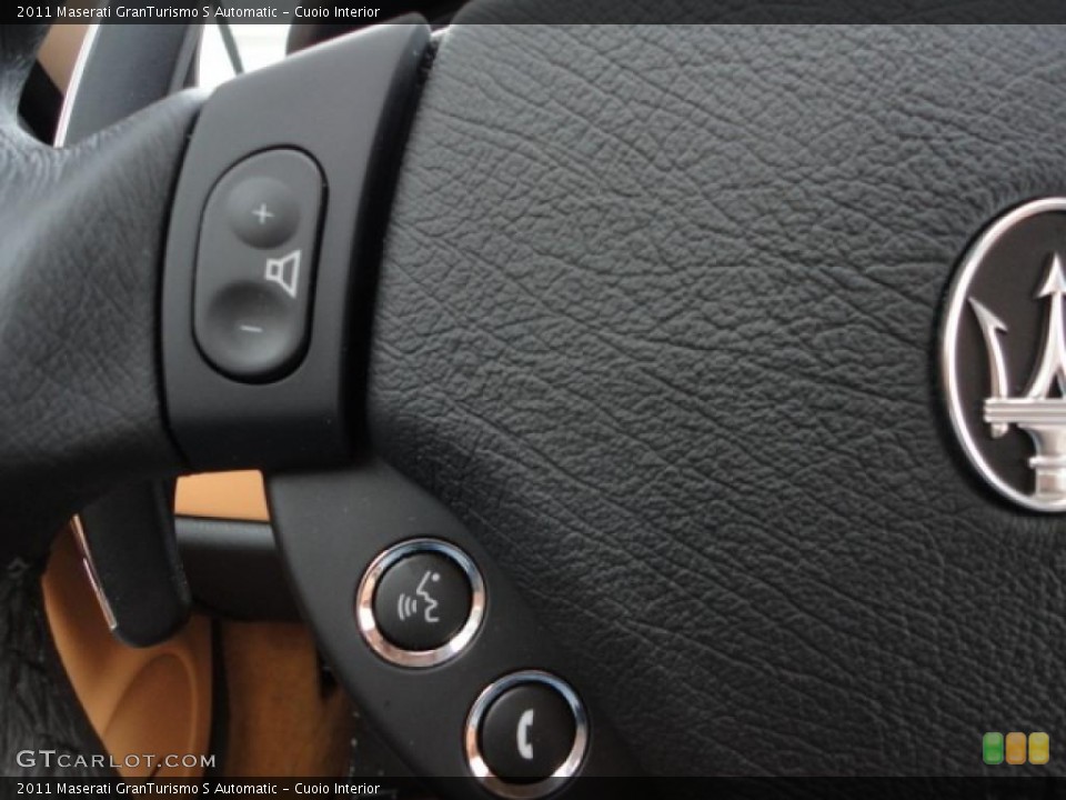 Cuoio Interior Controls for the 2011 Maserati GranTurismo S Automatic #48666957