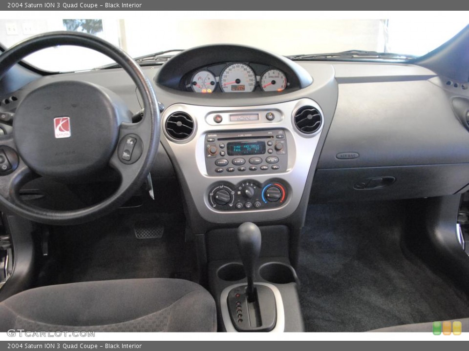 Black Interior Dashboard for the 2004 Saturn ION 3 Quad Coupe #48672679