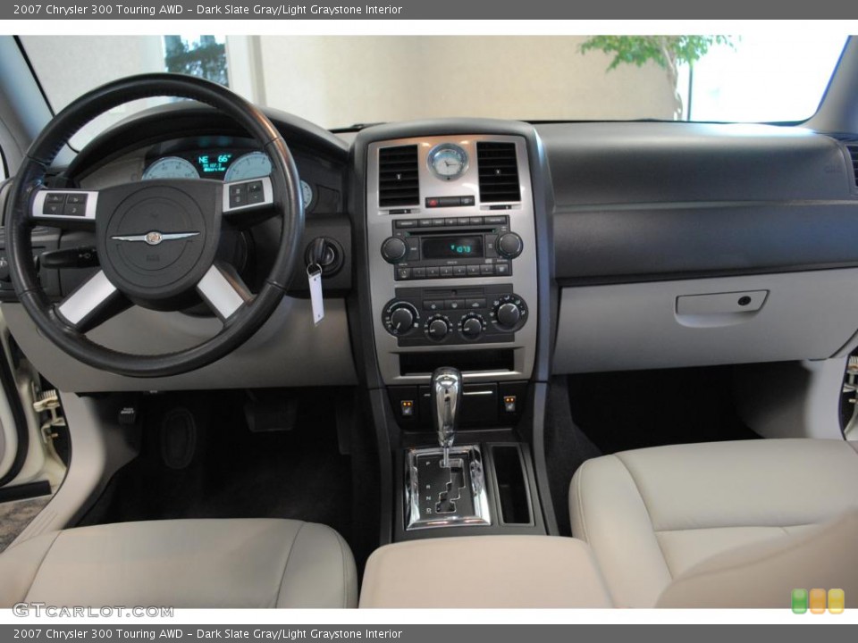 Dark Slate Gray/Light Graystone Interior Dashboard for the 2007 Chrysler 300 Touring AWD #48673500