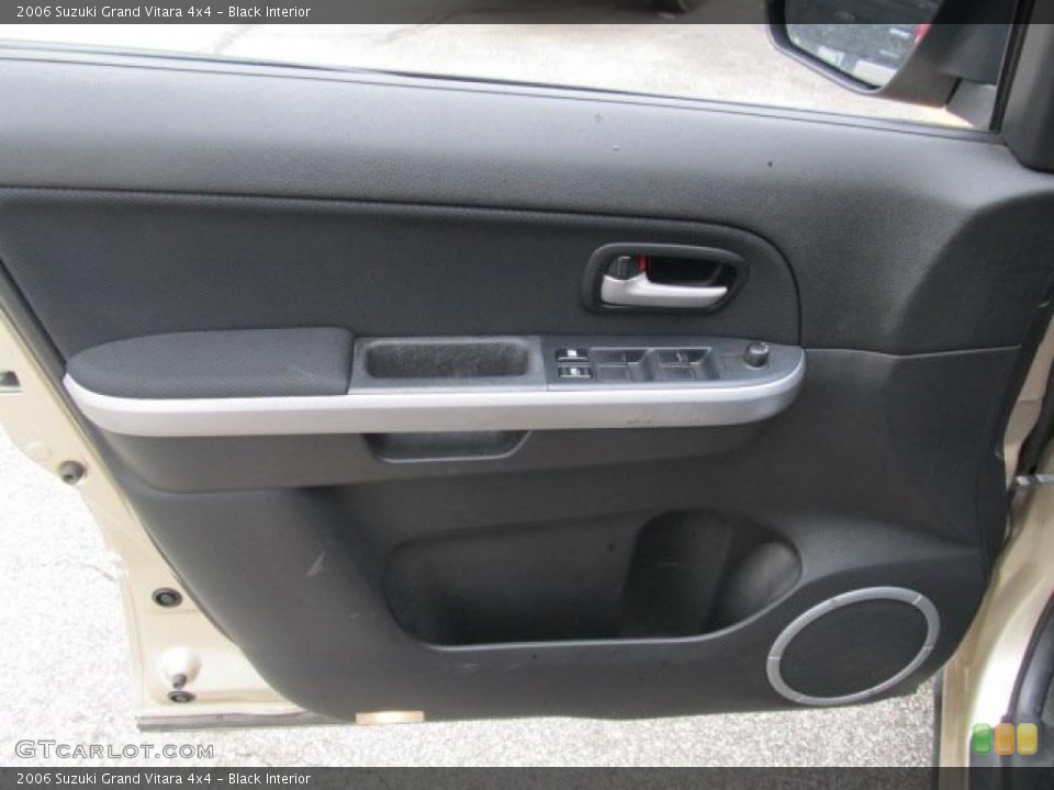 Black Interior Door Panel for the 2006 Suzuki Grand Vitara 4x4 #48675852