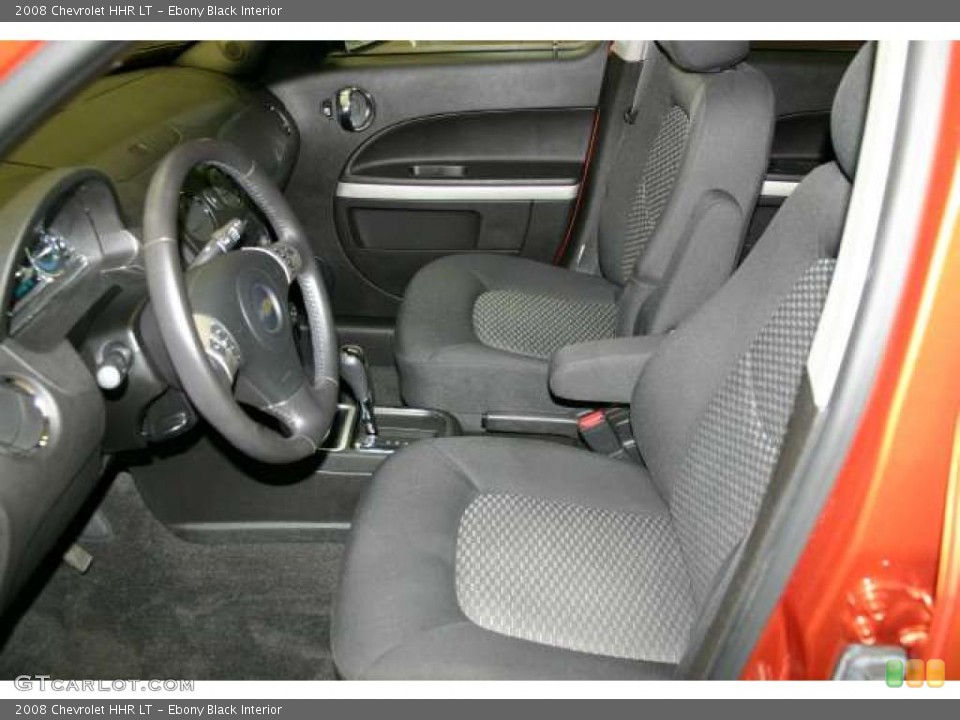 Ebony Black Interior Photo for the 2008 Chevrolet HHR LT #48676305