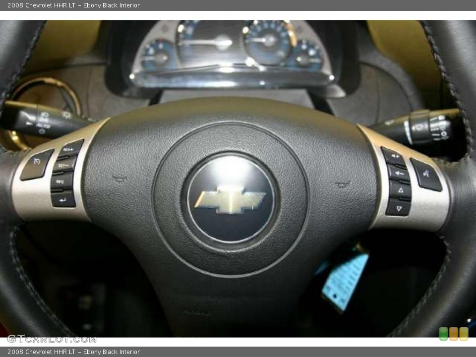 Ebony Black Interior Controls for the 2008 Chevrolet HHR LT #48676347
