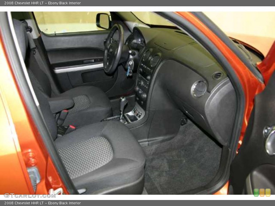 Ebony Black Interior Photo for the 2008 Chevrolet HHR LT #48676467