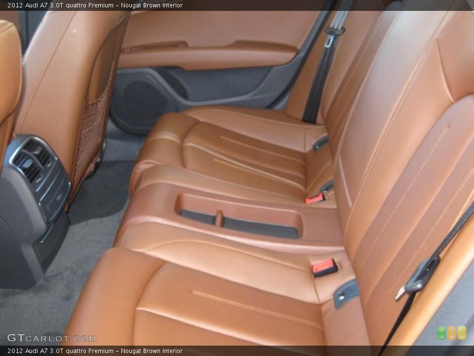 Nougat Brown Interior Photo for the 2012 Audi A7 3.0T quattro Premium #48677908
