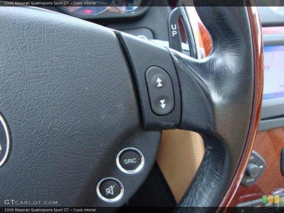 Cuoio Interior Controls for the 2006 Maserati Quattroporte Sport GT #48678091