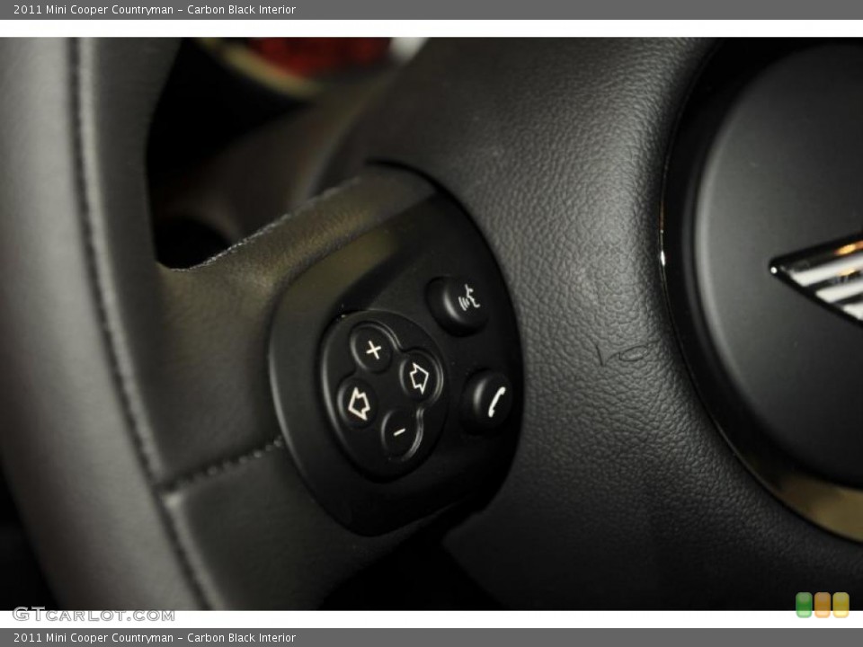 Carbon Black Interior Controls for the 2011 Mini Cooper Countryman #48678109