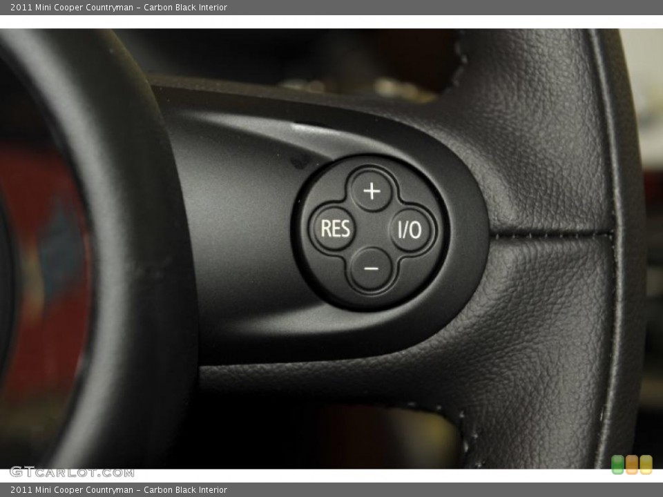 Carbon Black Interior Controls for the 2011 Mini Cooper Countryman #48678124