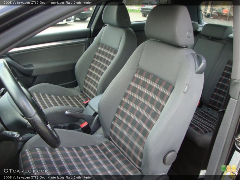 Interlagos Plaid Cloth Interior Photo for the 2008 Volkswagen GTI 2 Door #48678526