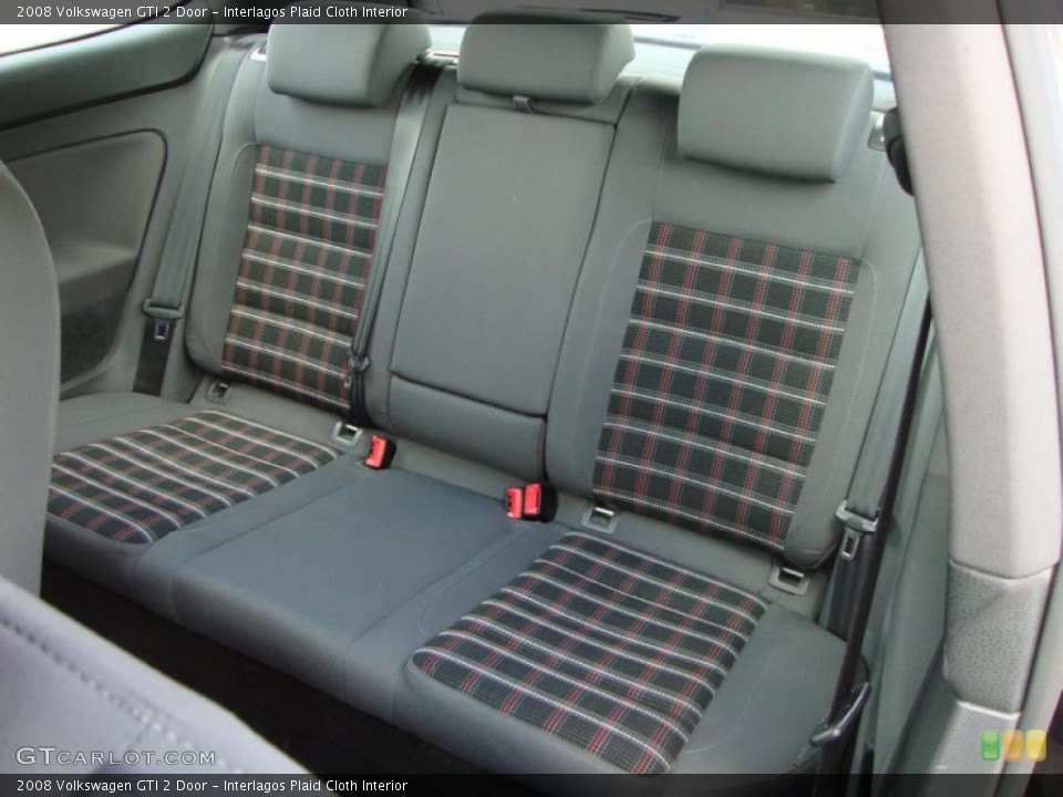 Interlagos Plaid Cloth Interior Photo for the 2008 Volkswagen GTI 2 Door #48678571