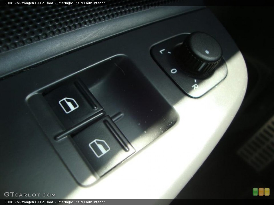 Interlagos Plaid Cloth Interior Controls for the 2008 Volkswagen GTI 2 Door #48678754