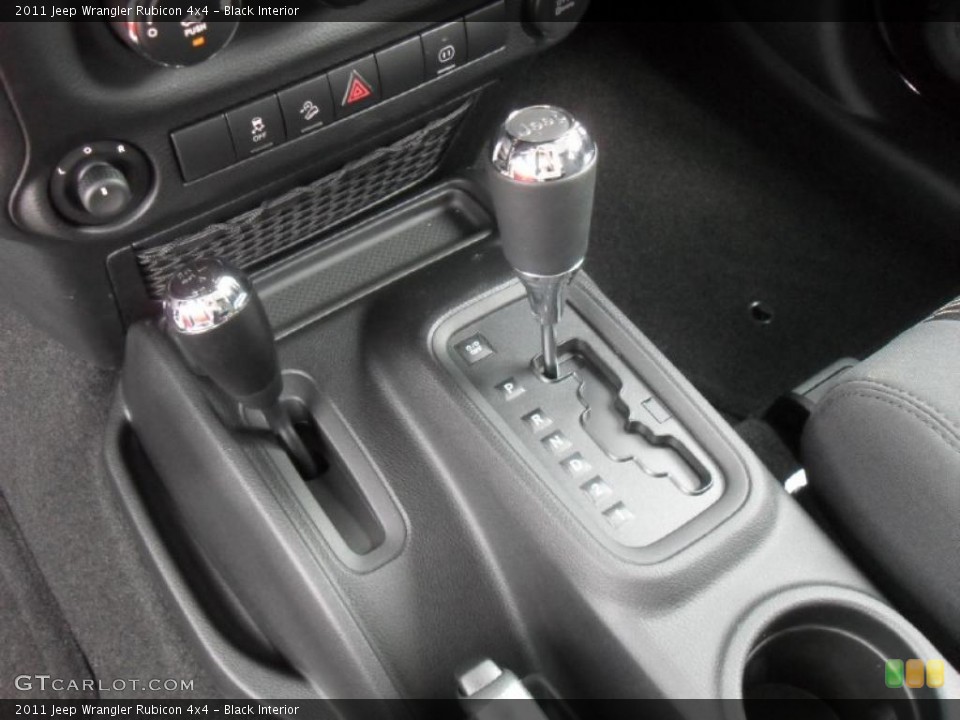Black Interior Transmission for the 2011 Jeep Wrangler Rubicon 4x4 #48679541