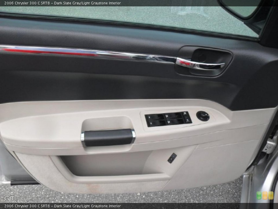 Dark Slate Gray/Light Graystone Interior Door Panel for the 2006 Chrysler 300 C SRT8 #48680567