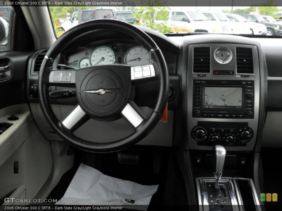 Dark Slate Gray/Light Graystone Interior Dashboard for the 2006 Chrysler 300 C SRT8 #48680705