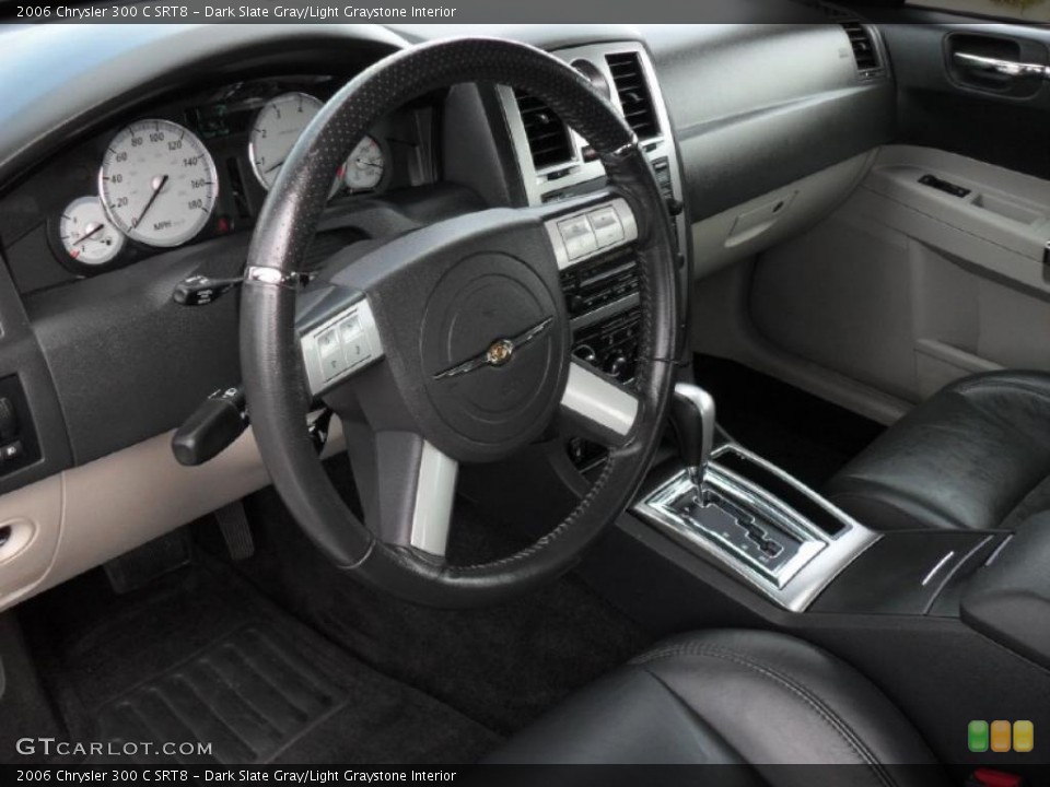 Dark Slate Gray/Light Graystone Interior Prime Interior for the 2006 Chrysler 300 C SRT8 #48680858