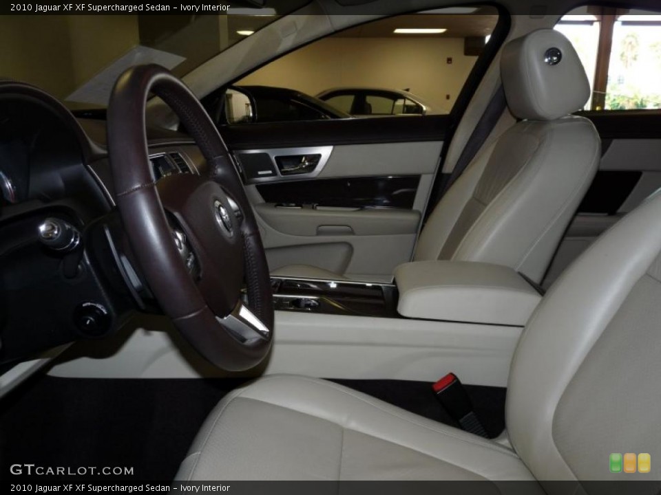 Ivory Interior Photo for the 2010 Jaguar XF XF Supercharged Sedan #48680986