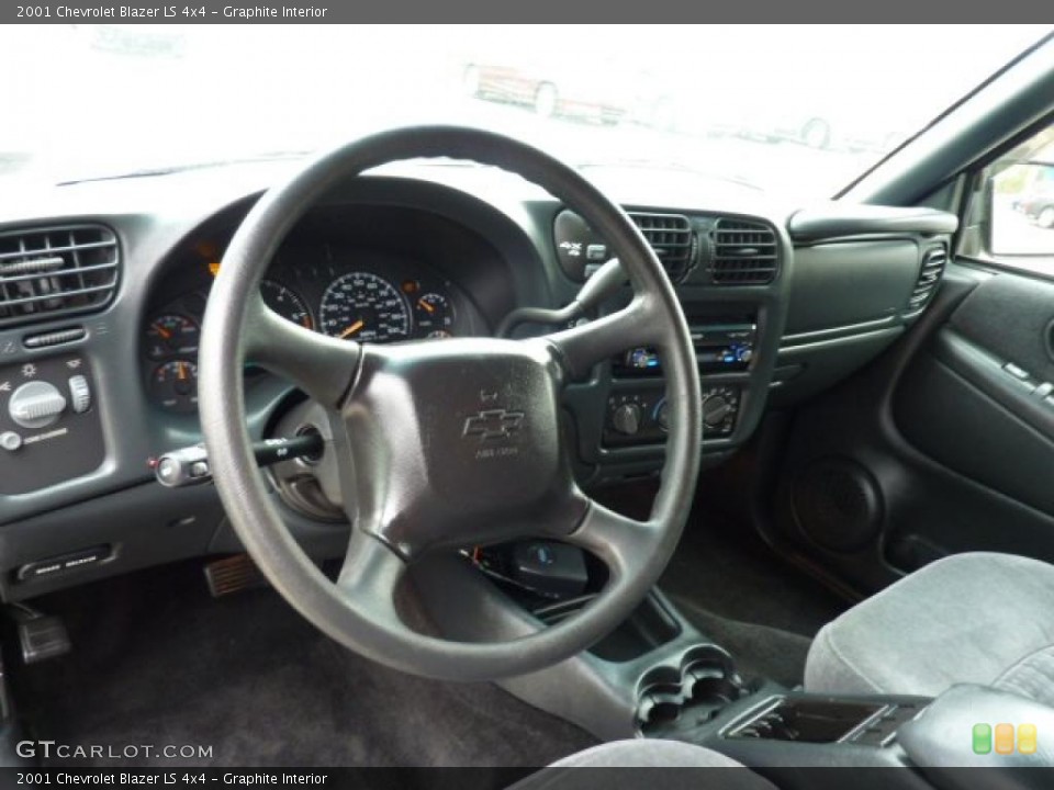Graphite Interior Dashboard for the 2001 Chevrolet Blazer LS 4x4 #48681008