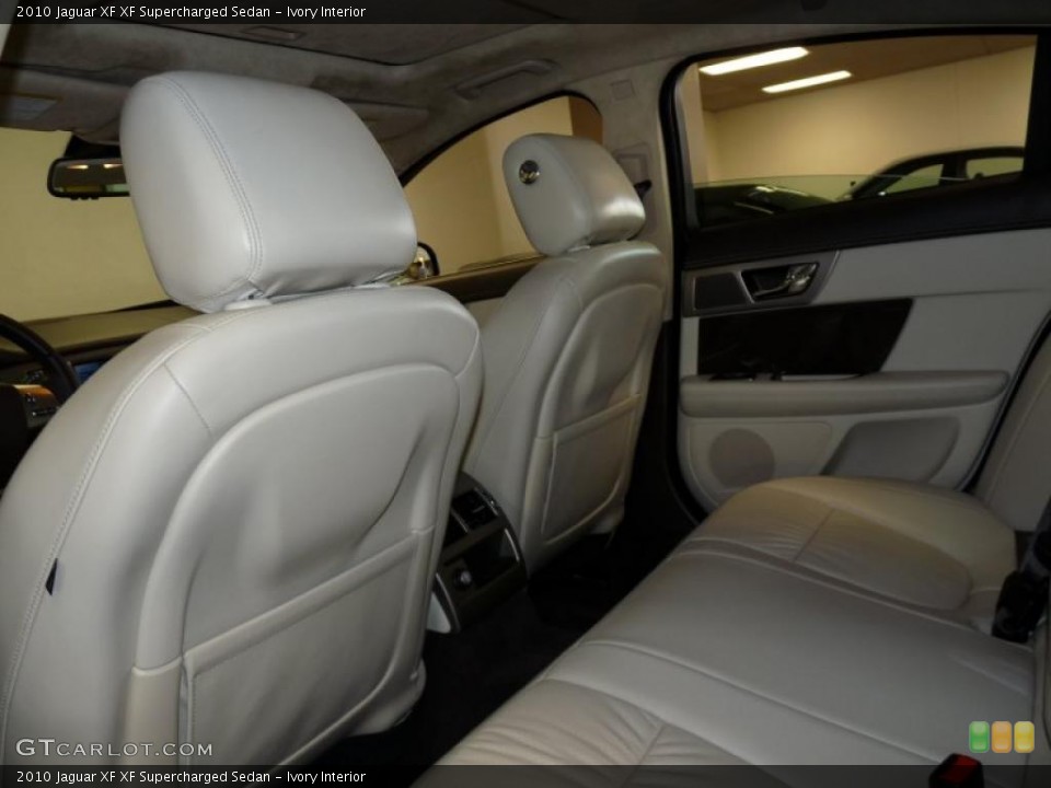 Ivory Interior Photo for the 2010 Jaguar XF XF Supercharged Sedan #48681011