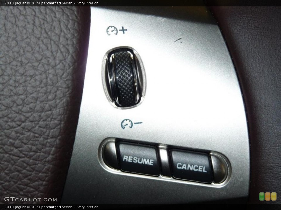 Ivory Interior Controls for the 2010 Jaguar XF XF Supercharged Sedan #48681173