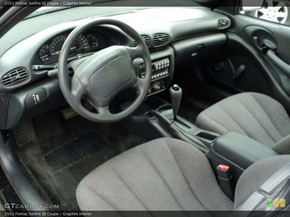 Graphite 2001 Pontiac Sunfire Interiors