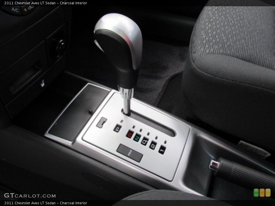 Charcoal Interior Transmission for the 2011 Chevrolet Aveo LT Sedan #48683804