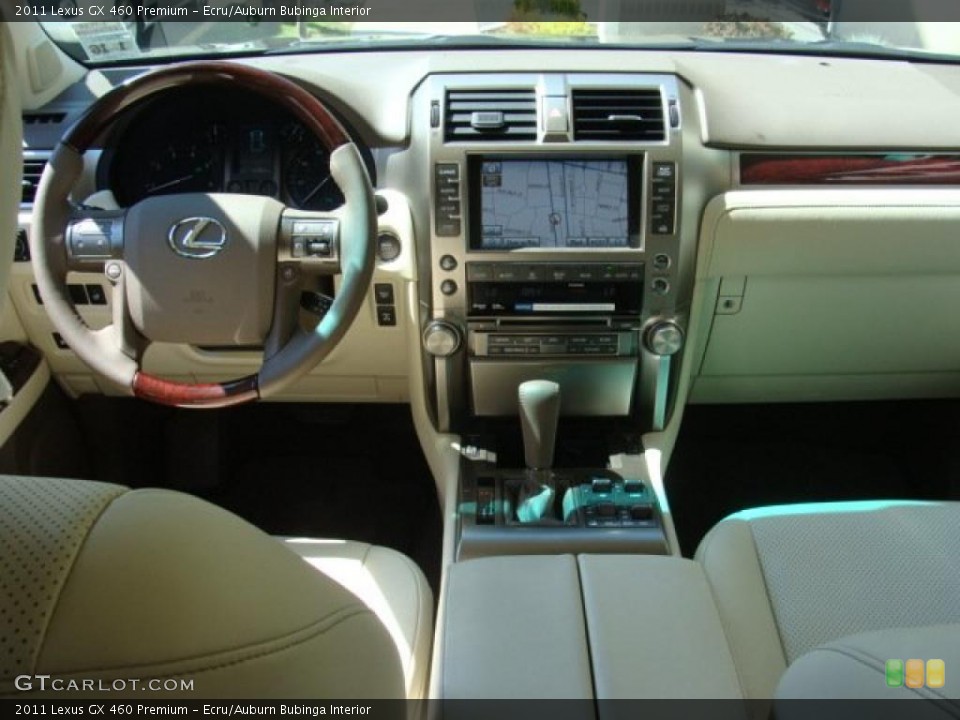 Ecru/Auburn Bubinga Interior Dashboard for the 2011 Lexus GX 460 Premium #48684152