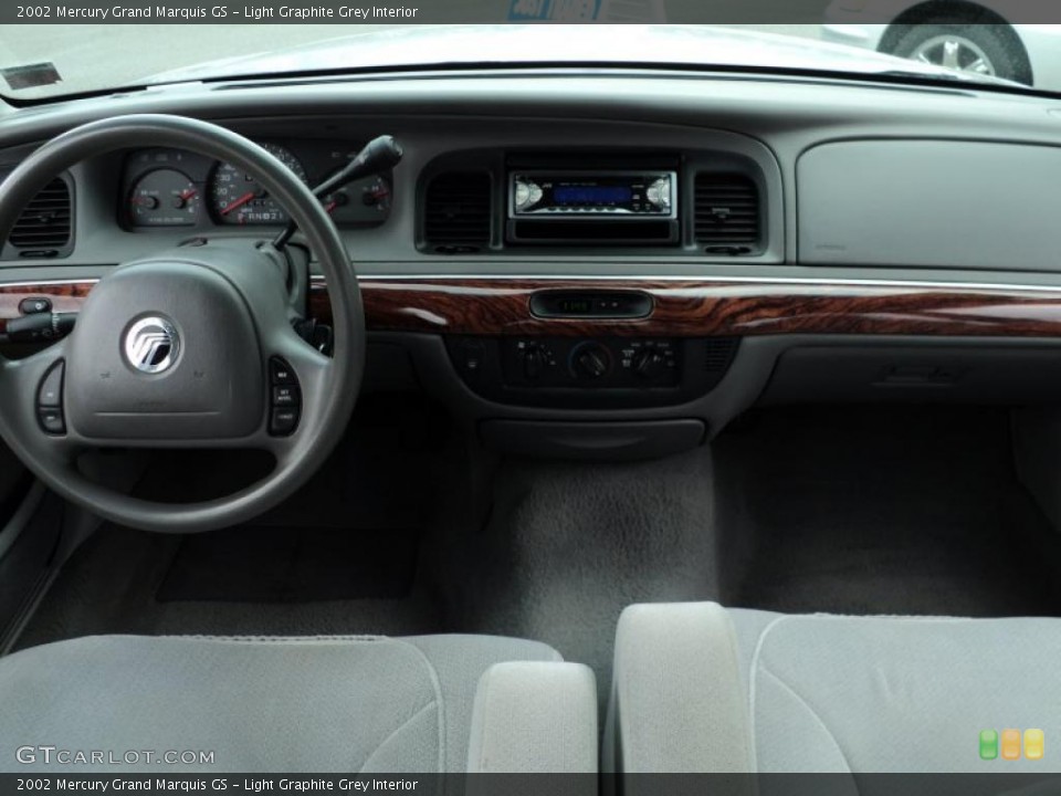 Light Graphite Grey Interior Dashboard for the 2002 Mercury Grand Marquis GS #48684614