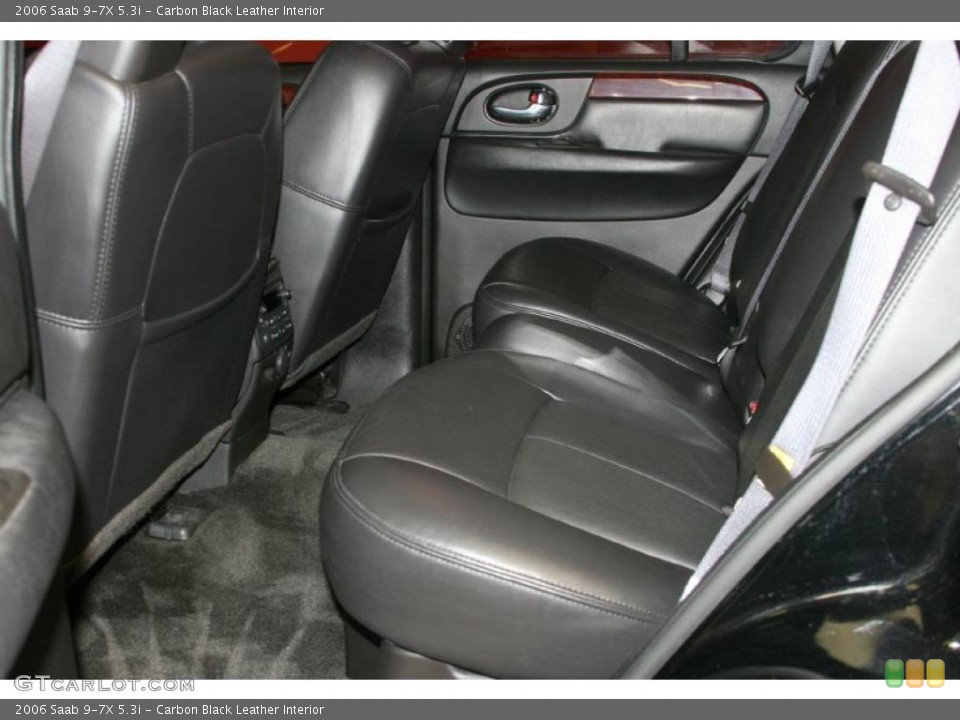 Carbon Black Leather Interior Photo for the 2006 Saab 9-7X 5.3i #48685001