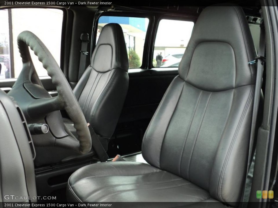 Dark Pewter Interior Photo for the 2001 Chevrolet Express 1500 Cargo Van #48685715
