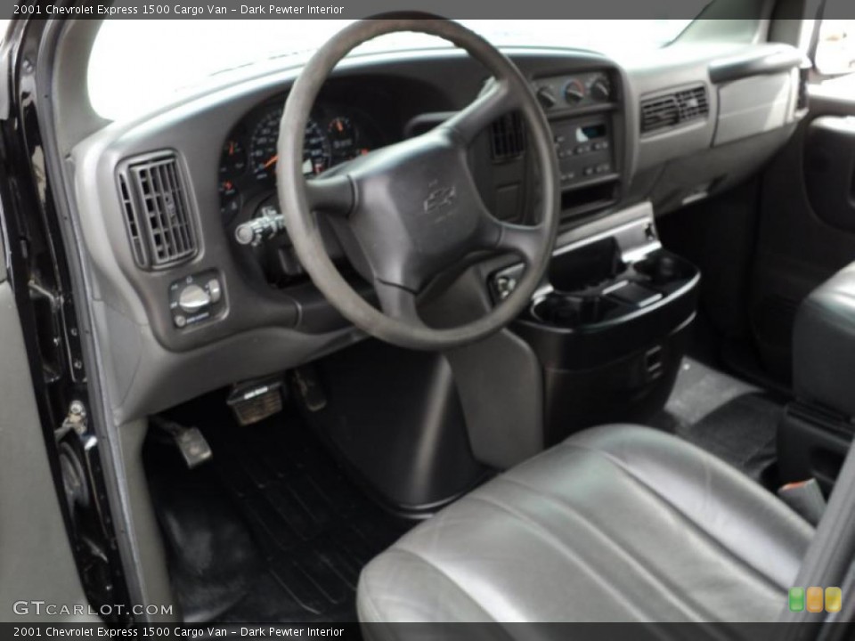 Dark Pewter Interior Prime Interior for the 2001 Chevrolet Express 1500 Cargo Van #48685730