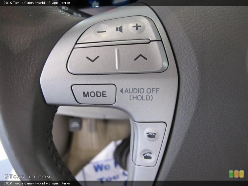 Bisque Interior Controls for the 2010 Toyota Camry Hybrid #48688443