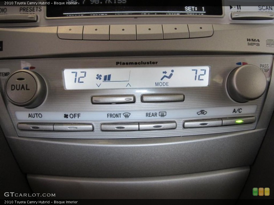 Bisque Interior Controls for the 2010 Toyota Camry Hybrid #48688505