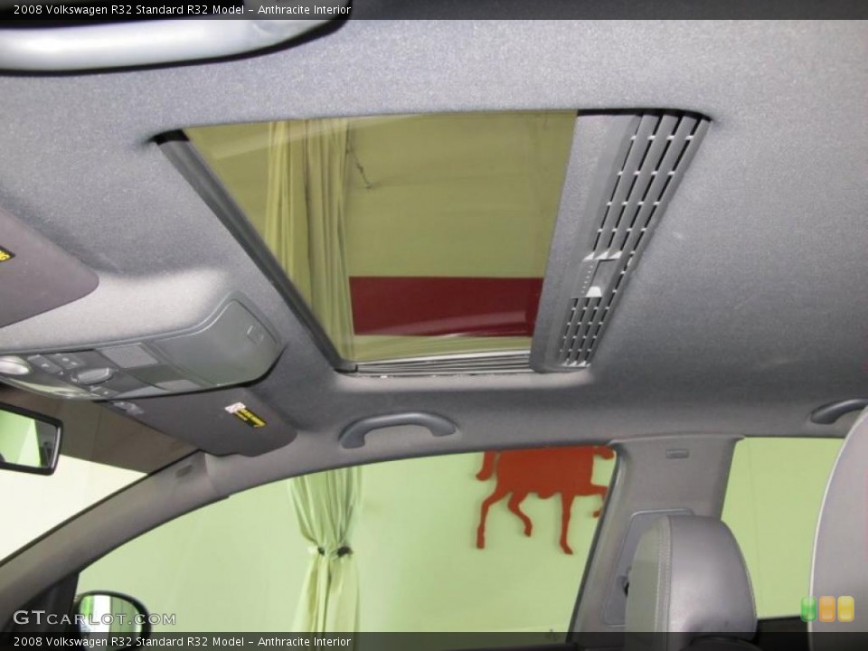 Anthracite Interior Sunroof for the 2008 Volkswagen R32  #48689882