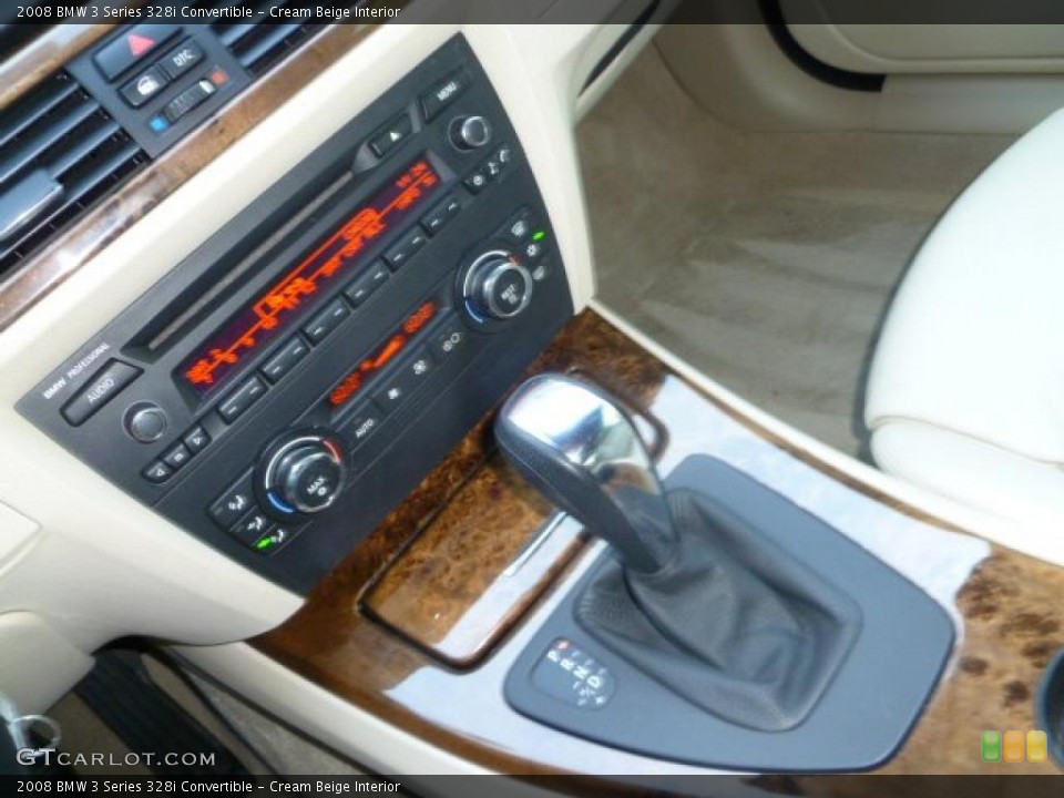 Cream Beige Interior Controls for the 2008 BMW 3 Series 328i Convertible #48690332